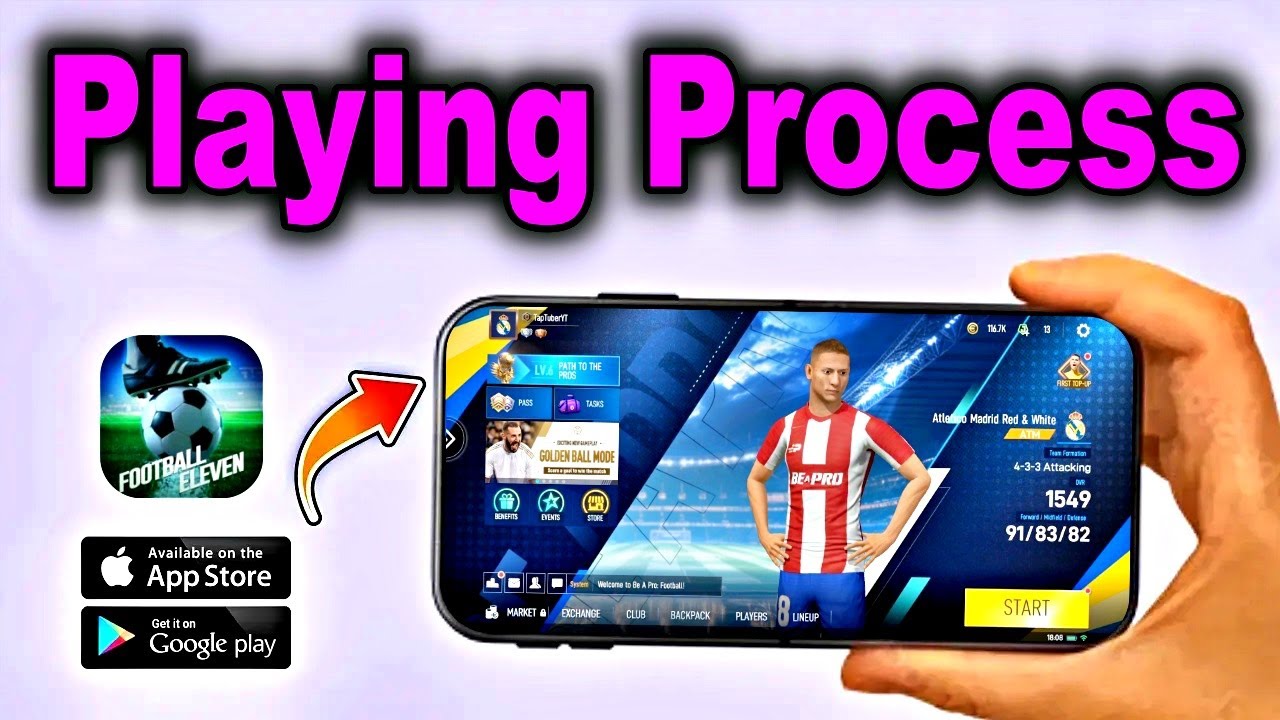 Be A Pro Football 2025 Mobile ( Playing Process ) - Android & iOS - Android Be A Pro Football 25