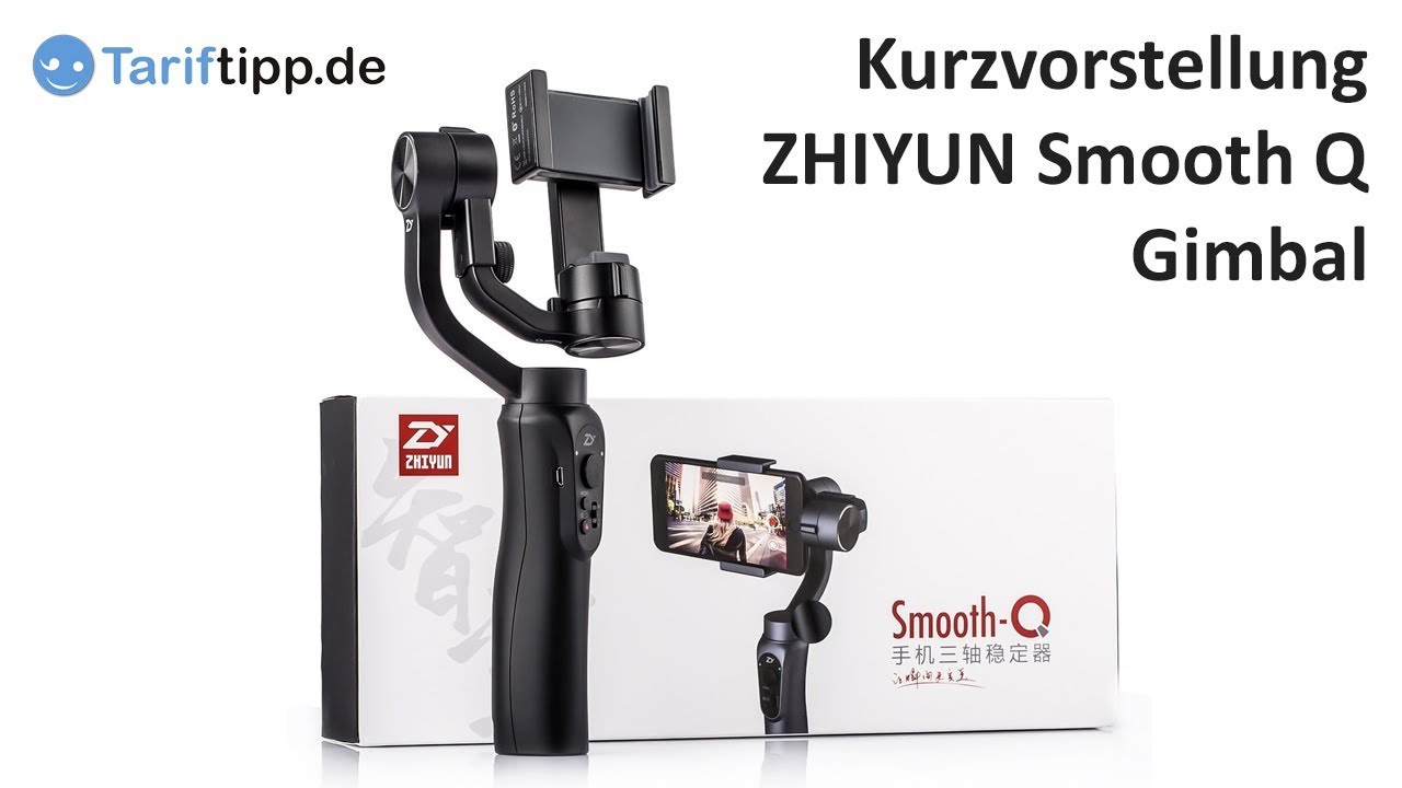 ZHIYUN Smooth Q | Kurzvorstellung und Videovergleich mit/ohne Gimbal (deutsch)