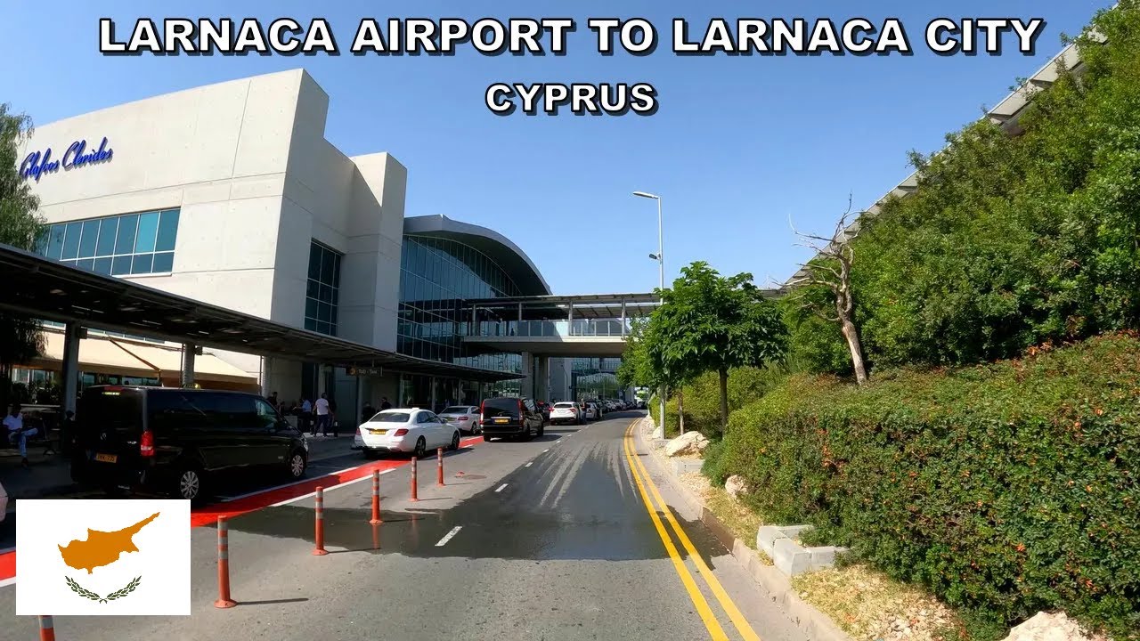 LARNACA AIRPORT TO LARNACA CITY 🇨🇾 *17 JUNE 2023* 4K (60fps)