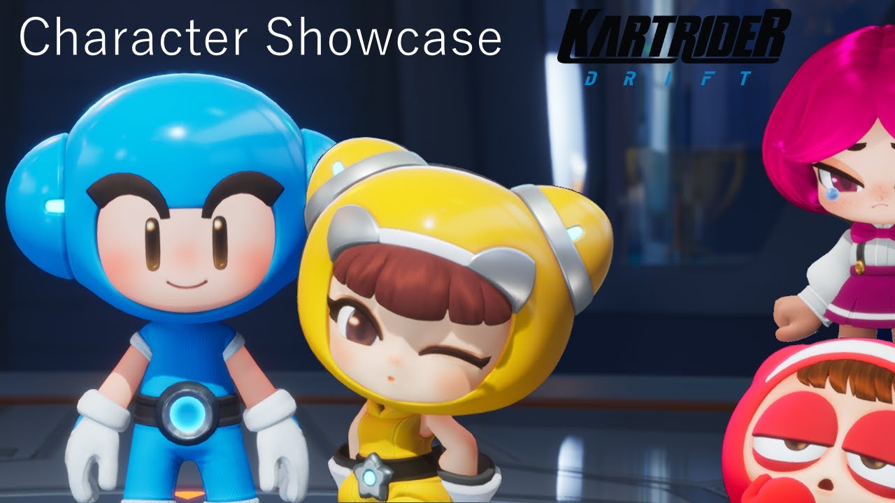 KartRider: Drift - All Characters Showcase & Win/Lose Emotes (Global Racing Test 2022)