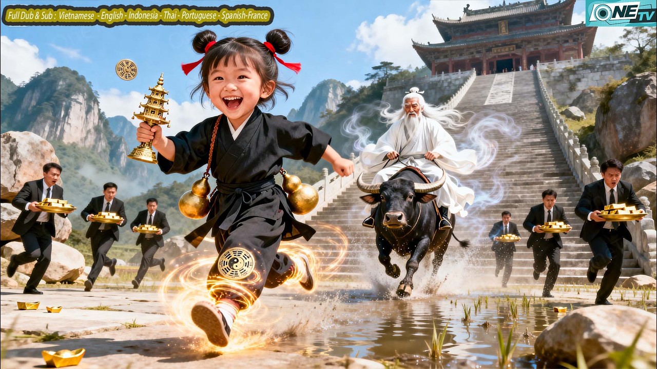 Bé Gái Chiến Thần Một Chưởng Đánh Sập Núi Tu Hành Của Sư Phụ, Bị Sư Phụ Đuổi Xuống Núi Tìm Cha