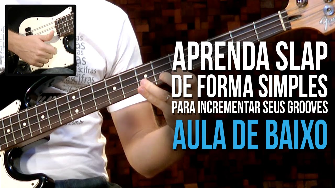 TÉCNICA SIMPLES DE SLAP PARA APLICAR EM QUALQUER GROOVE NO BAIXO
