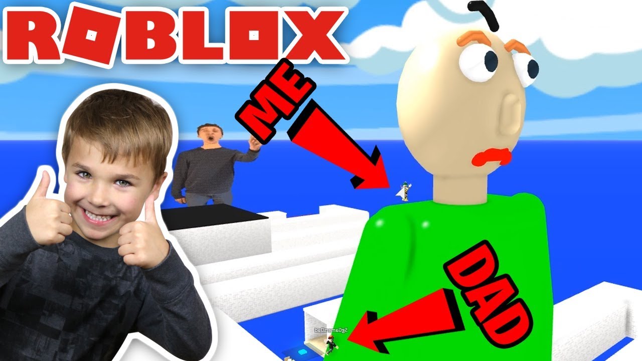 ESCAPE BALDI OBBY in ROBLOX