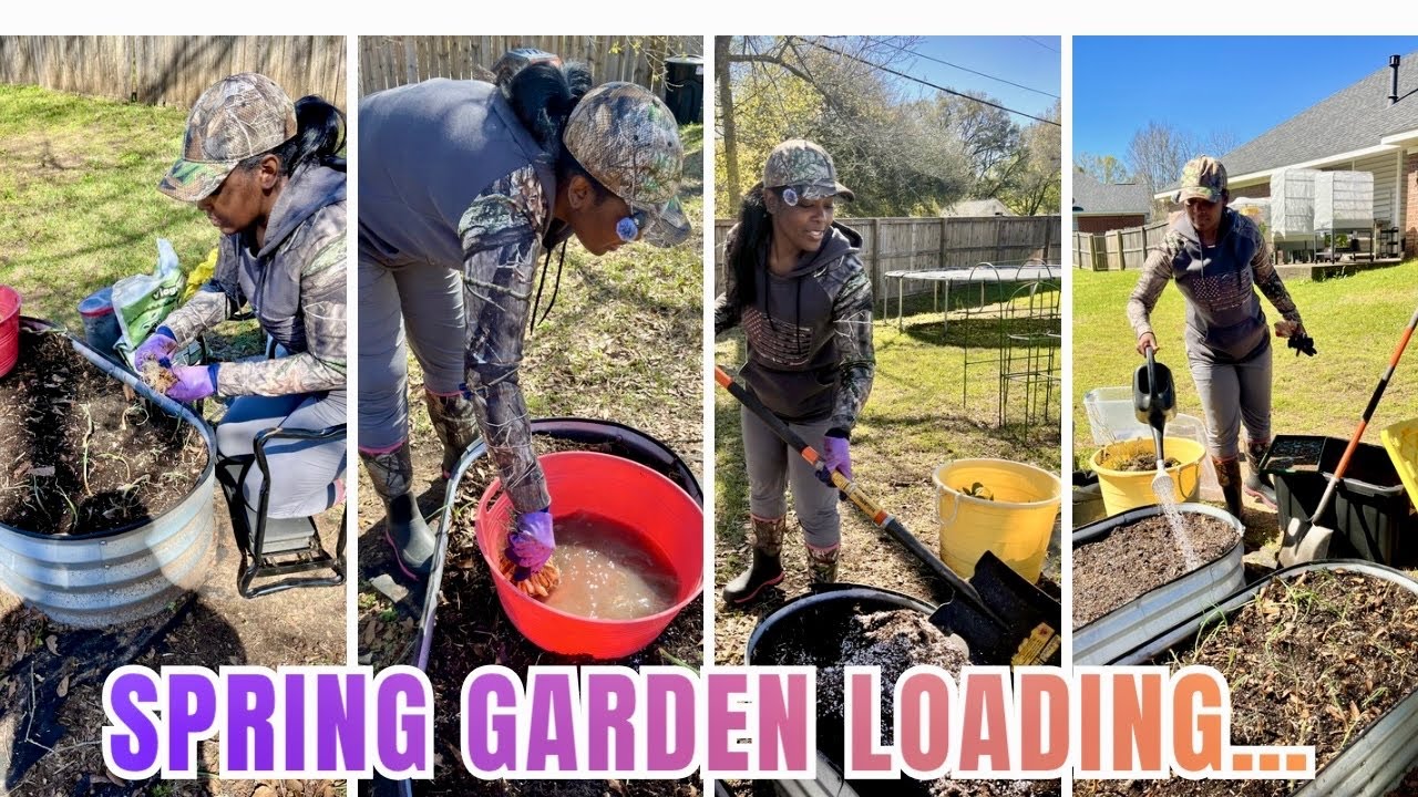 WE PLANTED ONION STARTS IN OUR GARDEN HERE’S WHAT HAPPENED + OUR FIRST FLOWER CHAOS BED 