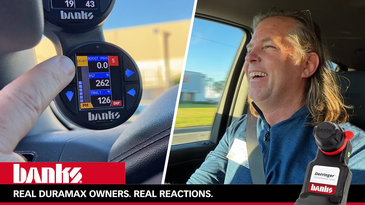Driving a 2020-23 Duramax with a Banks Derringer tuner and PedalMonster throttle controller