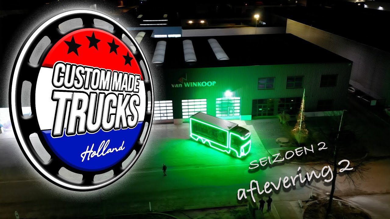 De Augurkenkoning, een verlichte truck en politie! | CUSTOM MADE TRUCKS HOLLAND S2 #2