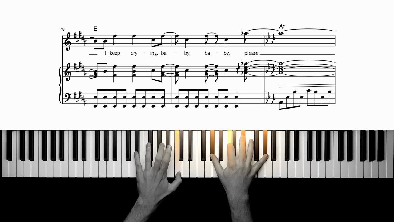 The Police - Every Breath You Take | Piano Cover + Sheet Music