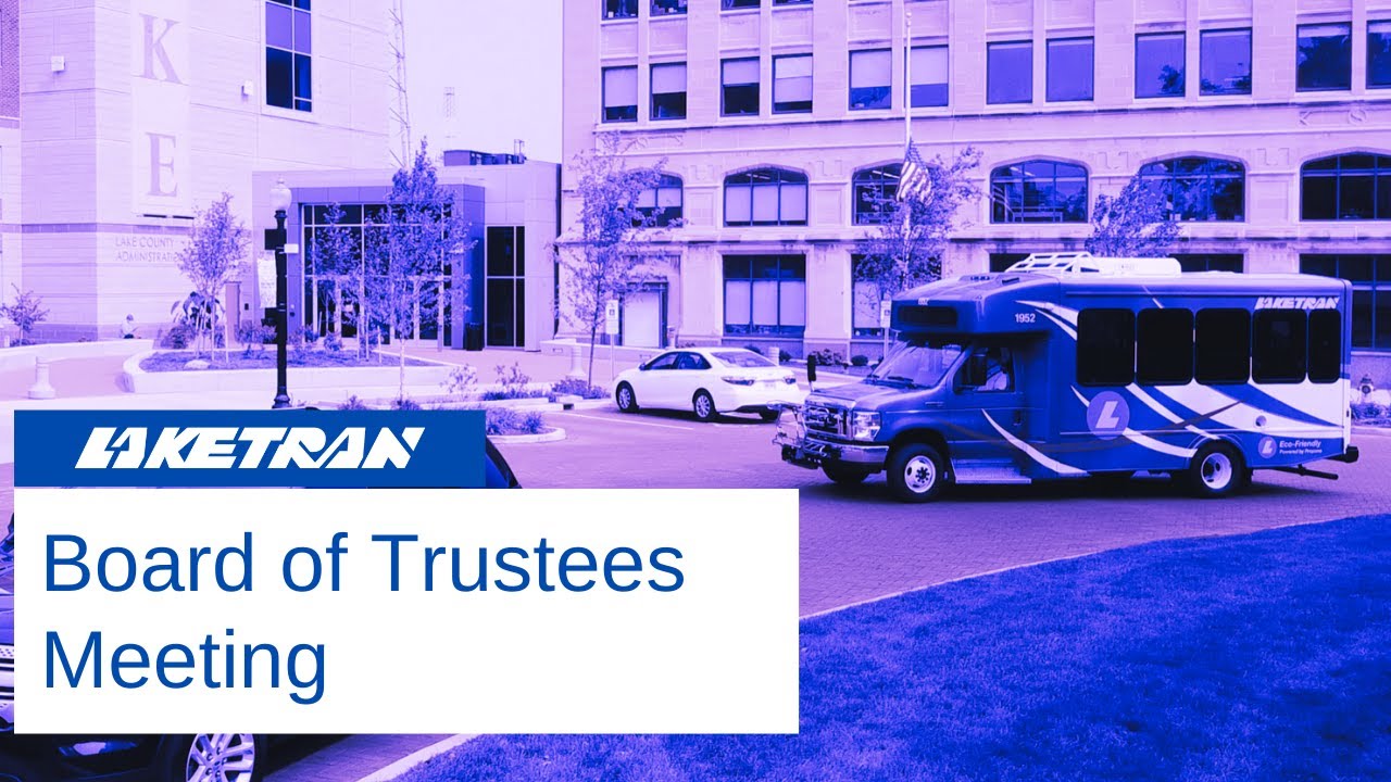 October 2025 Laketran Board of Trustees Meeting
