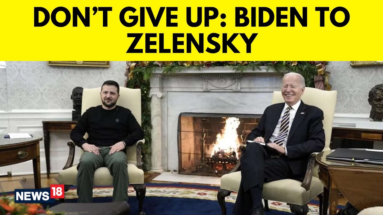 US-Ukraine Relations | US President Biden Told Ukrainian President Zelensky | English News | N18V