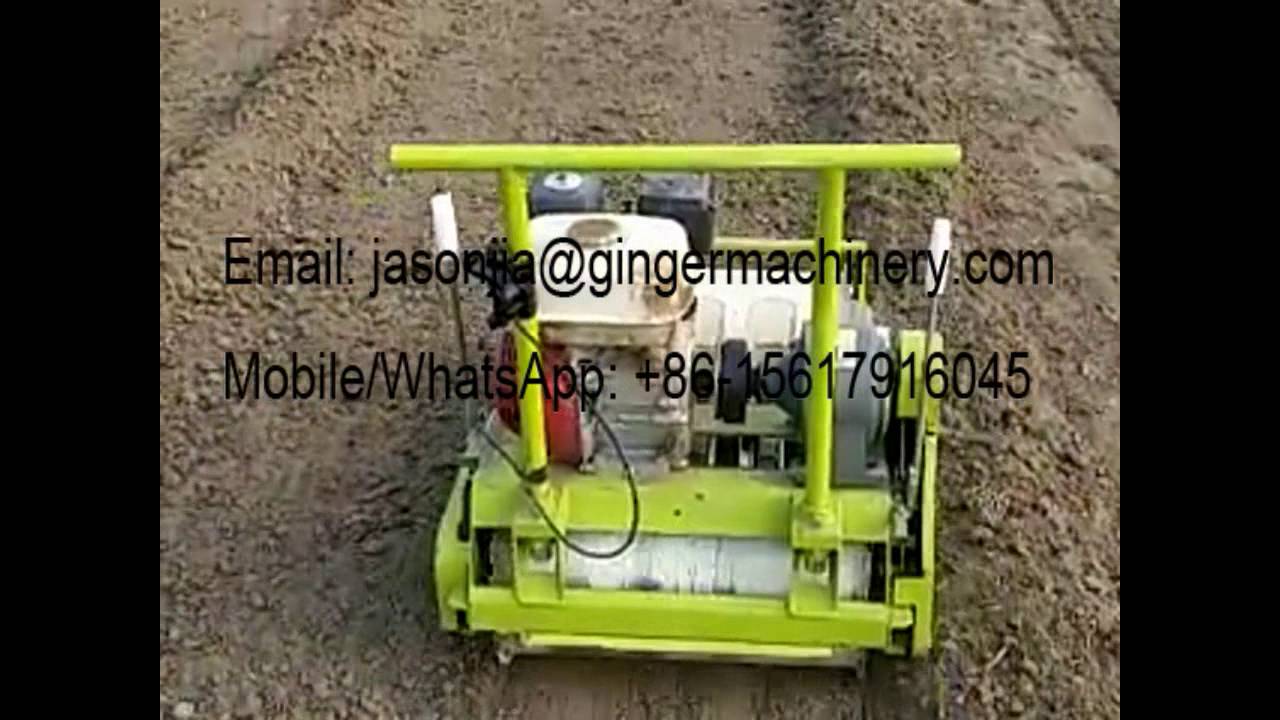 No operator vegetable seeder