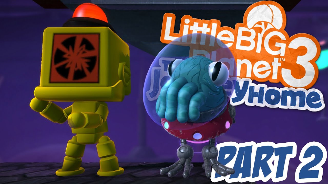 LittleBigPlanet 3 - The Journey Home 100% Walkthrough Part 2 - The Flight Shift - LBP3 PS4