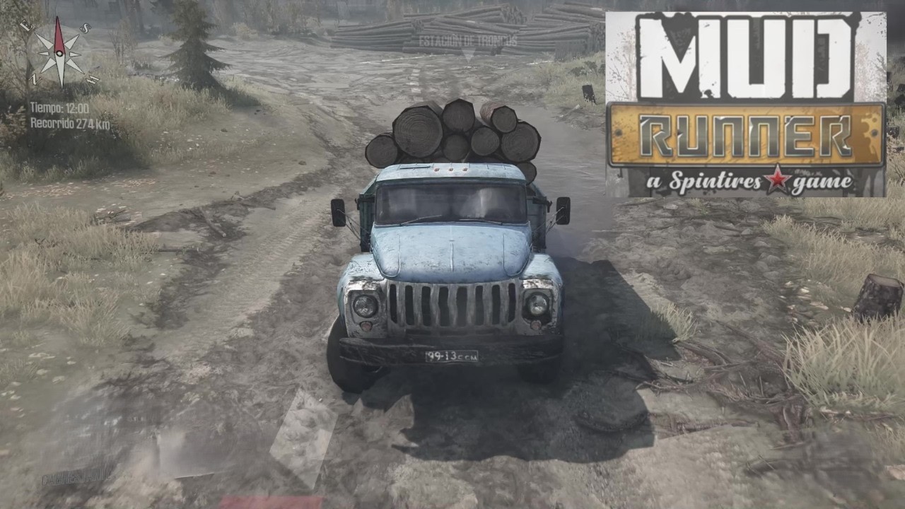 Mud Runner a Spintires - game  @martosenruta #1