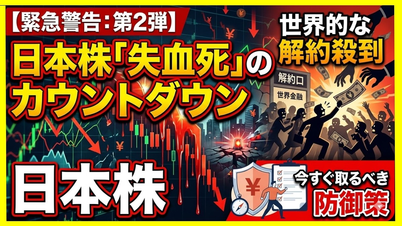 【緊急警告：第２弾】日本株「失血死」のカウントダウン（プライベートクレジットリスクの紹介）