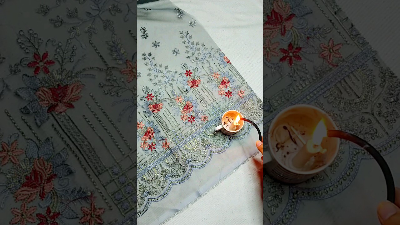 How to do cutwork without Soldring iron at home | without kavia cutwork #shorts #shortsfeed