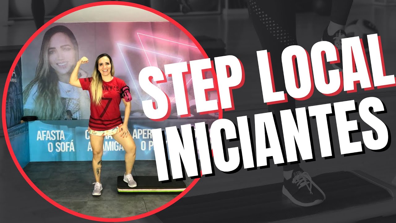 Treino para INICIANTES de Step para DERRETER as GORDURAS do corpo todo