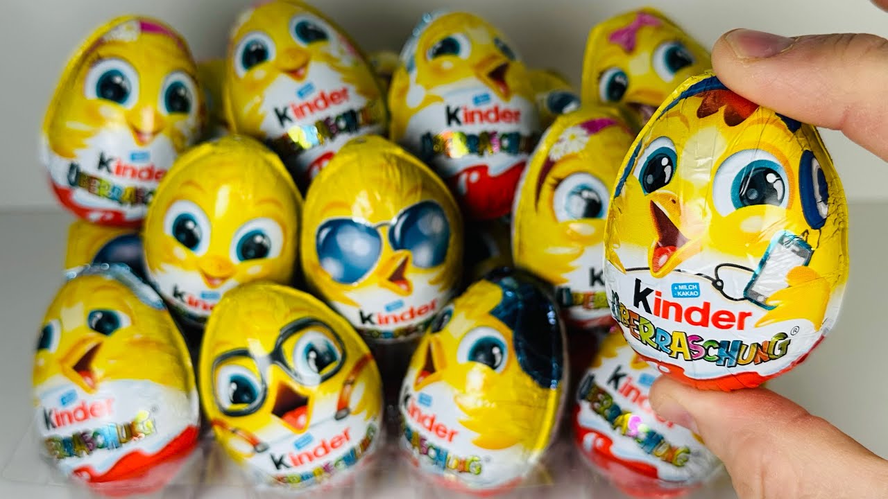 Пасхальные Киндер Сюрпризы 2026. Kinder Surprise EASTER 2026. Kinder Überraschung OSTERN 2026