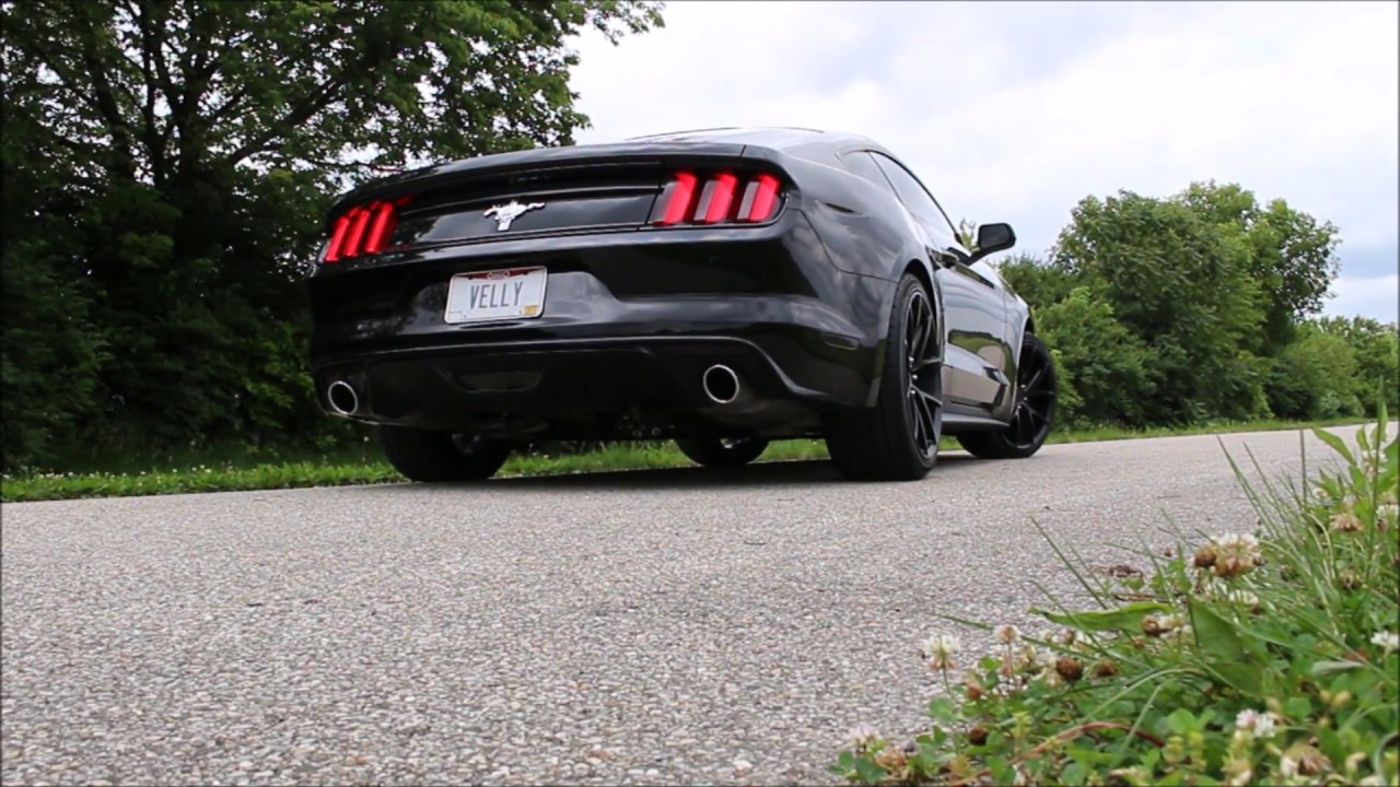 2016 V6 mustang with Borla S-type