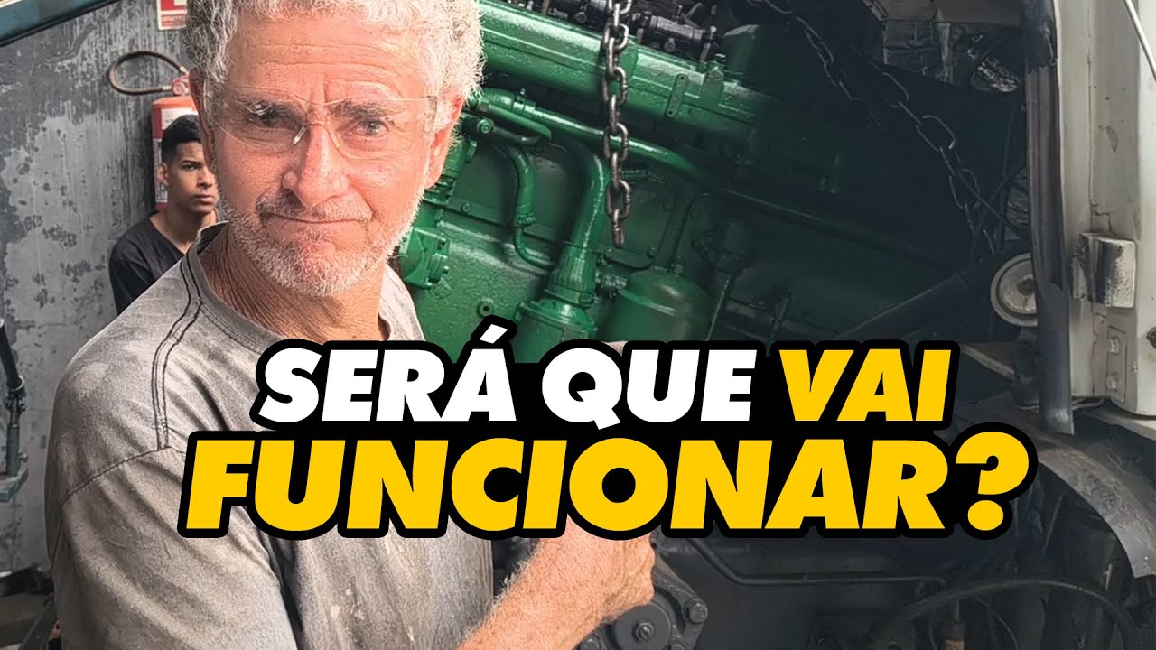 TODO ADAPTADO | Montagem do Motor do Scania 112 #radortavaresmecanico