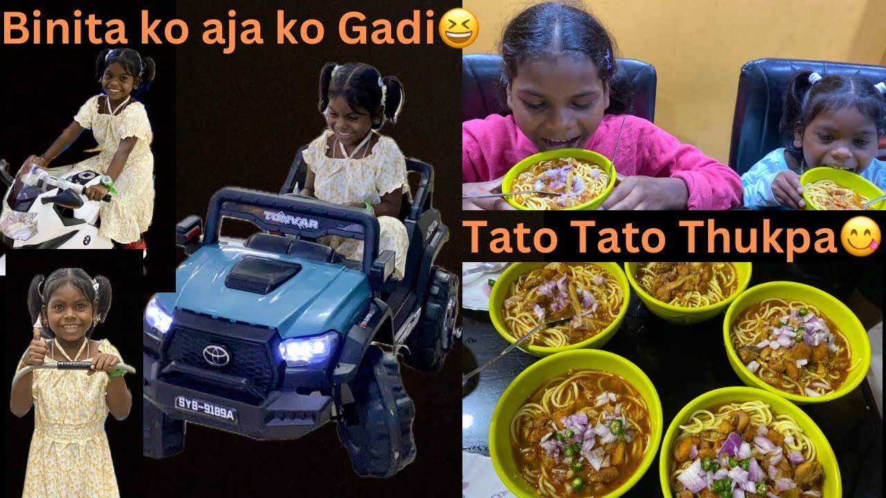Binita Sanga Bhatbhateni Ma Ramailo ||🥰 Chiso Mausam Ma Thukpa Party Ghar ma ||❤️