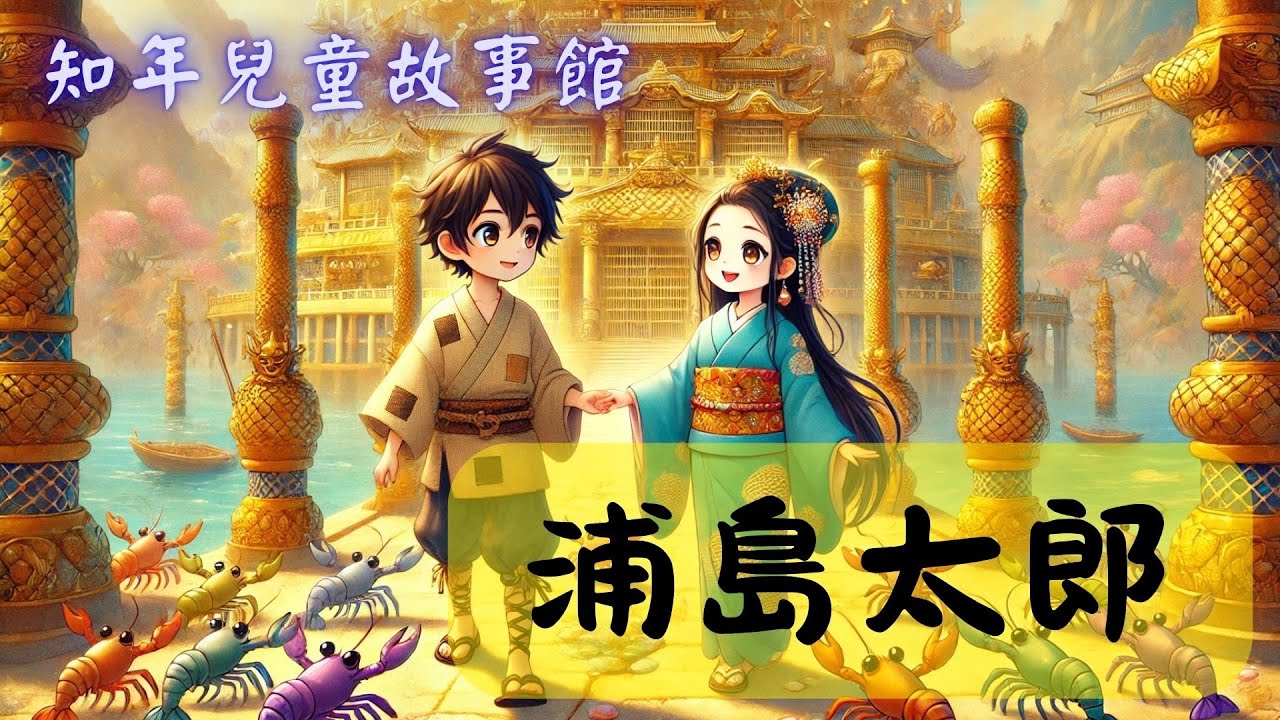 #兒童動畫-浦島太郎-日本神話-好人有好報但別得意忘形. #睡前故事#寓言故事#教育故事