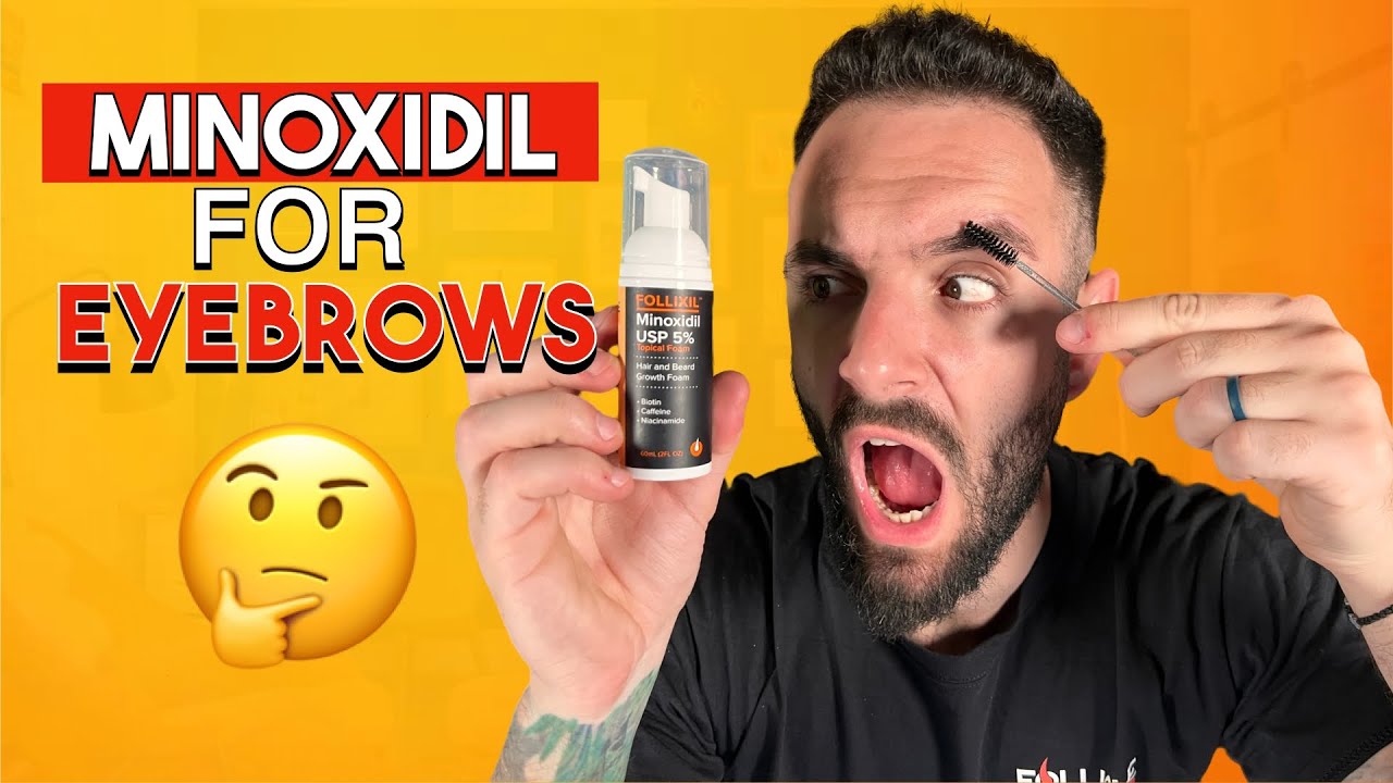 Can Minoxidil Help YOU Grow Your Eyebrows?!