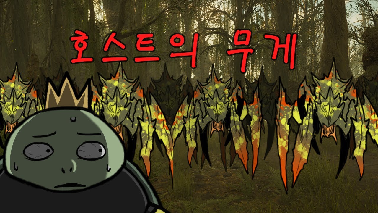 호스트의 무게