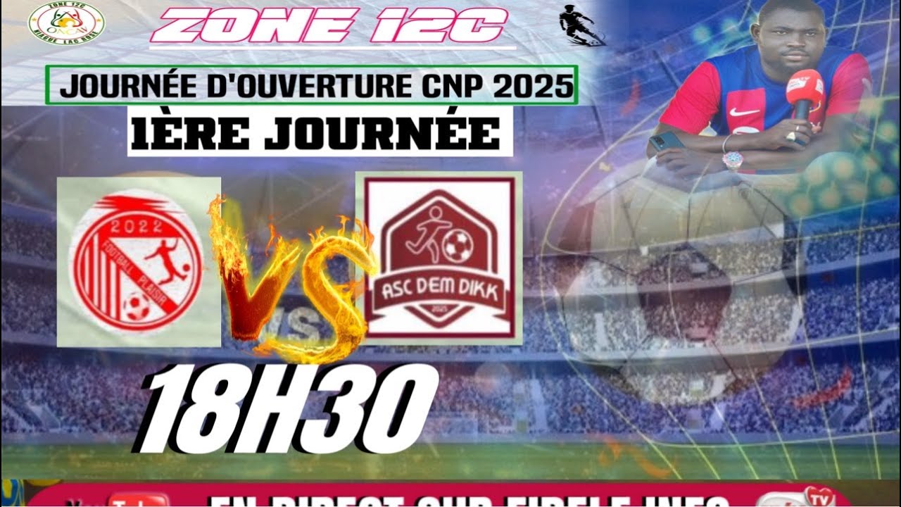 🔴EN DIRECT MATCH 1ère journée. ASC HLM D. BI VS ASC DEM DIKK À STADE NIACOULRAB