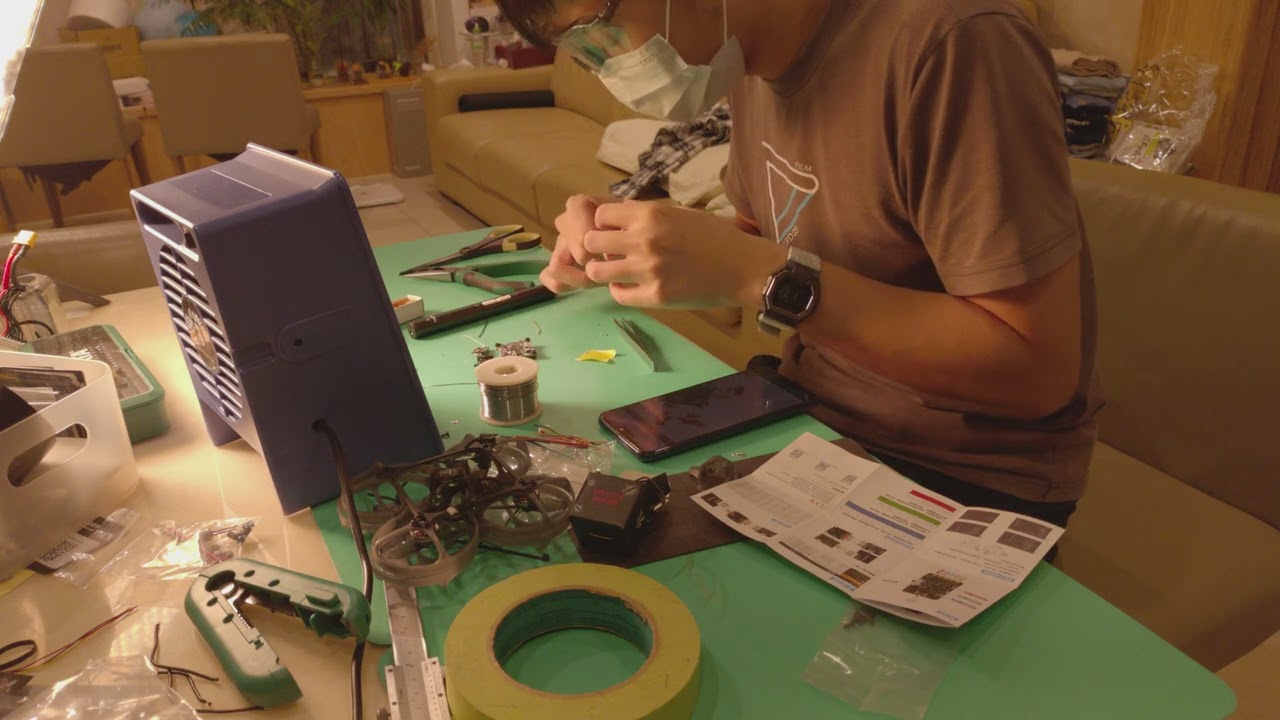 Inside a Taiwan special tech building where customizable FPV drones are repaired with monklevel focu