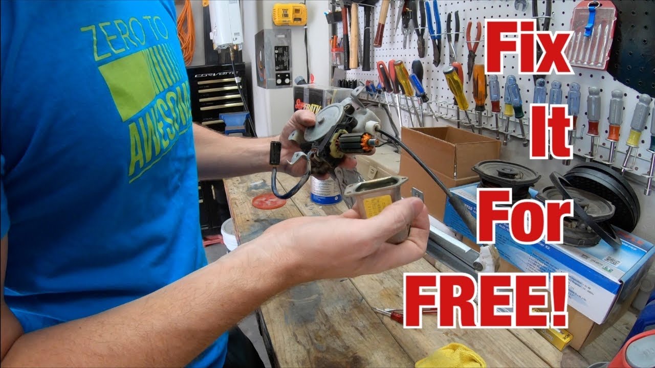 How to fix your broken, slow, or just plain lazy electric window motor **FOR FREE!**