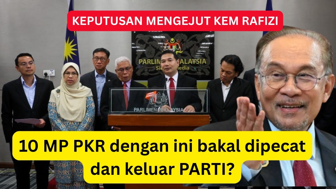 10 AHLI PARLIMEN PKR BAKAL DIPECAT DAN KELUAR PARTI?? Rupanya ini yg mereka lakukan tadi…