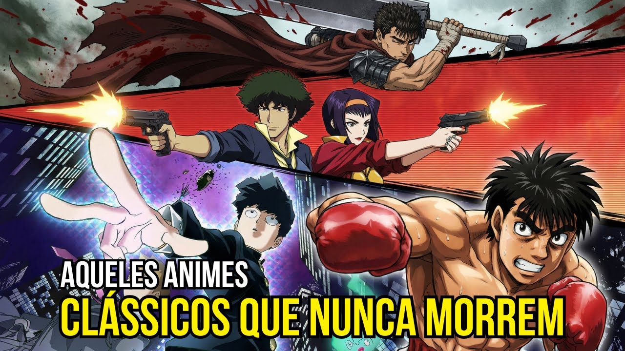 8 ANIMES OBRIGATÓRIOS QUE MARCARAM GERAÇÕES (Obras-Primas Que Você PRECISA Assistir)