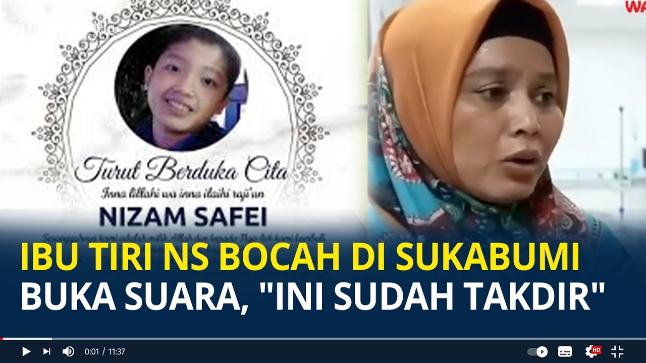 Ibu Tiri NS Bocah di Sukabumi Buka Suara, 