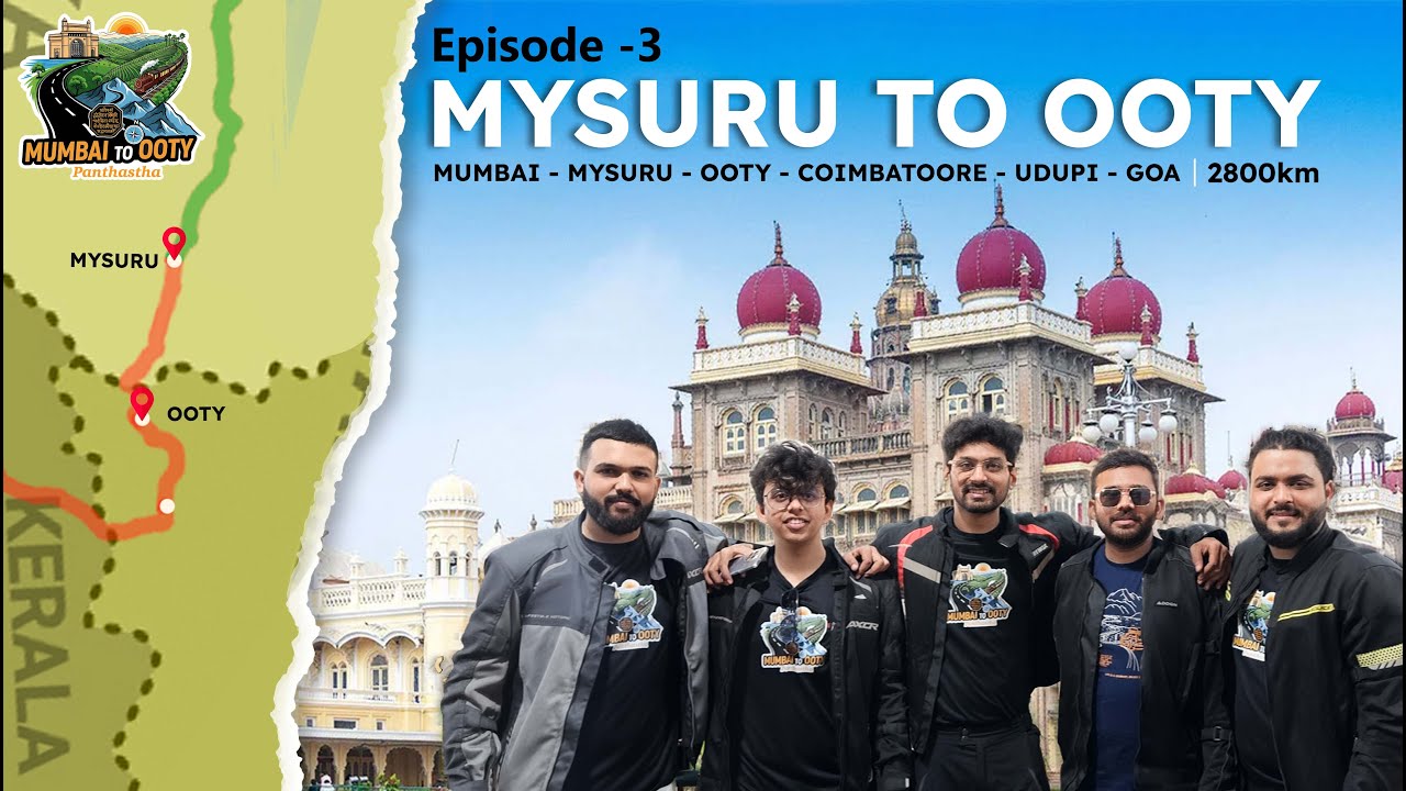 Mysuru To Ooty | Bike Ride | EP-03 | Karnataka | Tamilnadu #panthastha