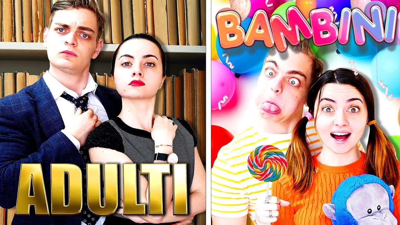 COPPIA ADULTI VS COPPIA BAMBINI...