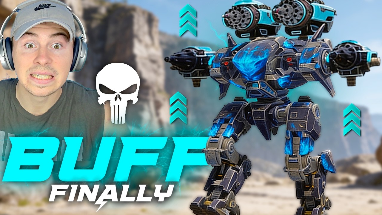 Finally... NEW Hawk Buff On The Live Server - Built In Weapon Damage Boosted | War Robots