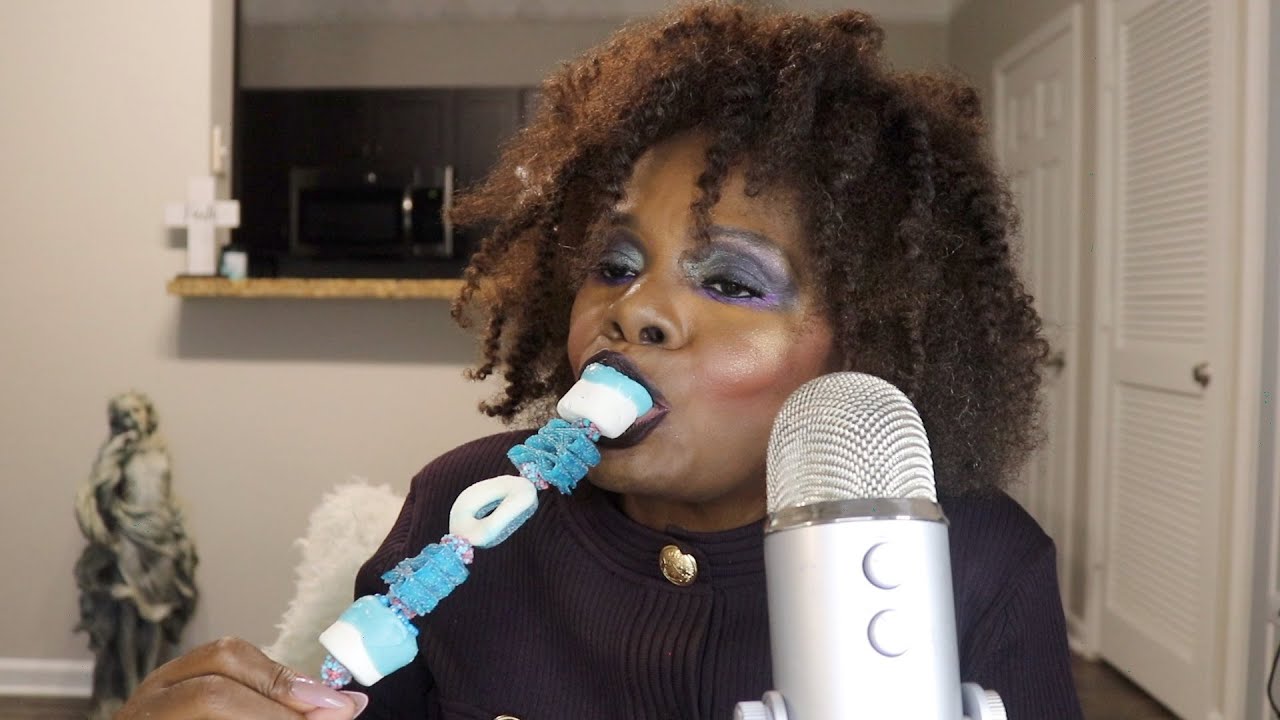 Sugar Rush Wild Berry Kabob Party Favor ASMR Eating Sounds