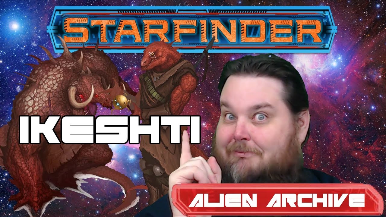 Starfinder Alien Archive Playable Races: The Ikeshti | How To Play | Digital Dungeon Master