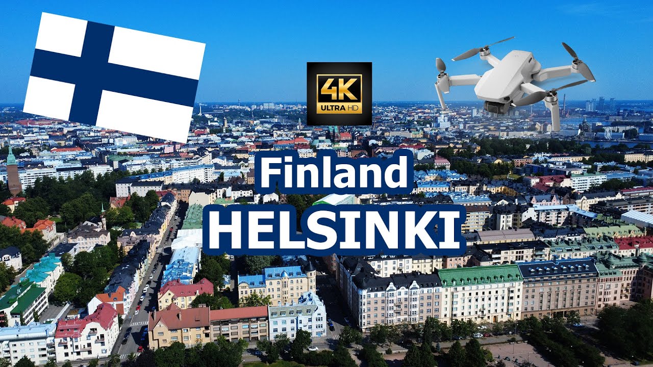 HELSINKI, FINLAND 🇫🇮 4K DRONE