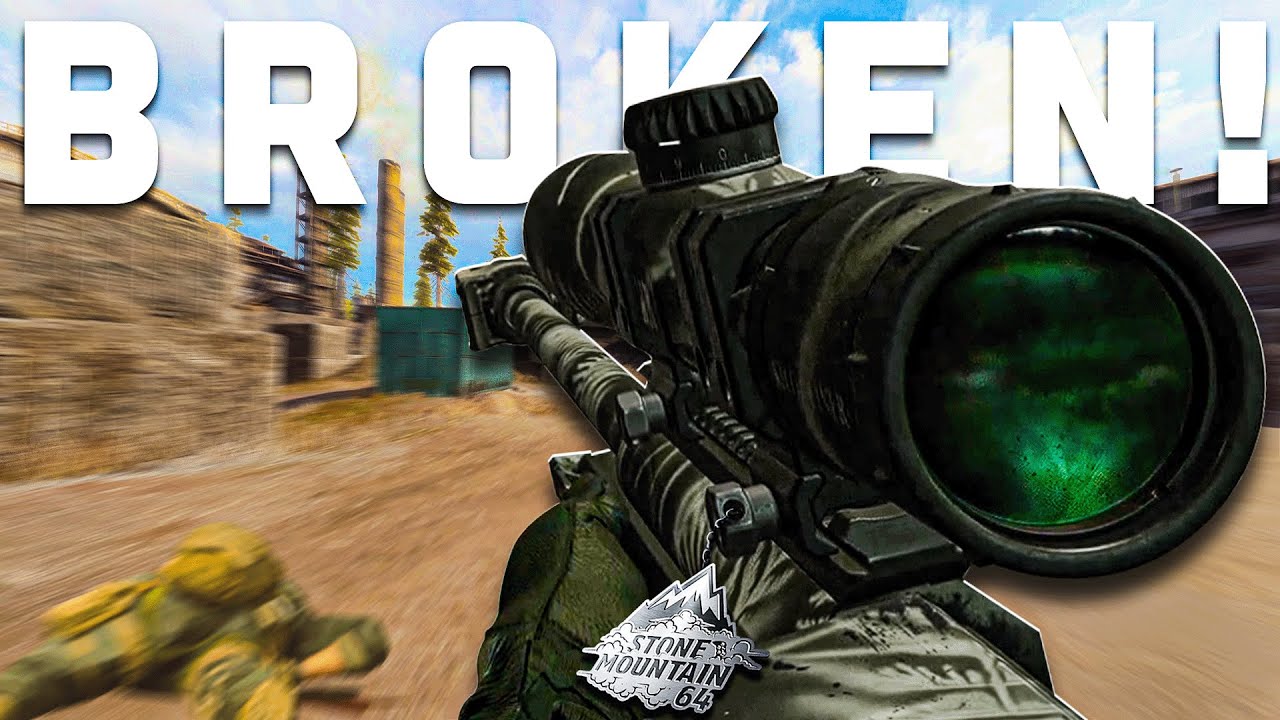 THIS SECRET Sniper Scope is BROKEN in Warzone…