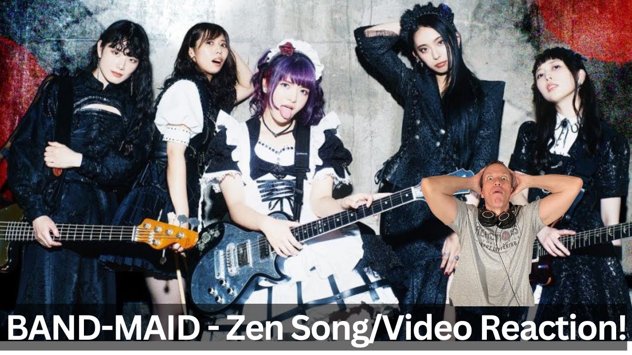 Реакция на песню/видео группы BAND-MAID, которую я слышу впервые! Невероятно!