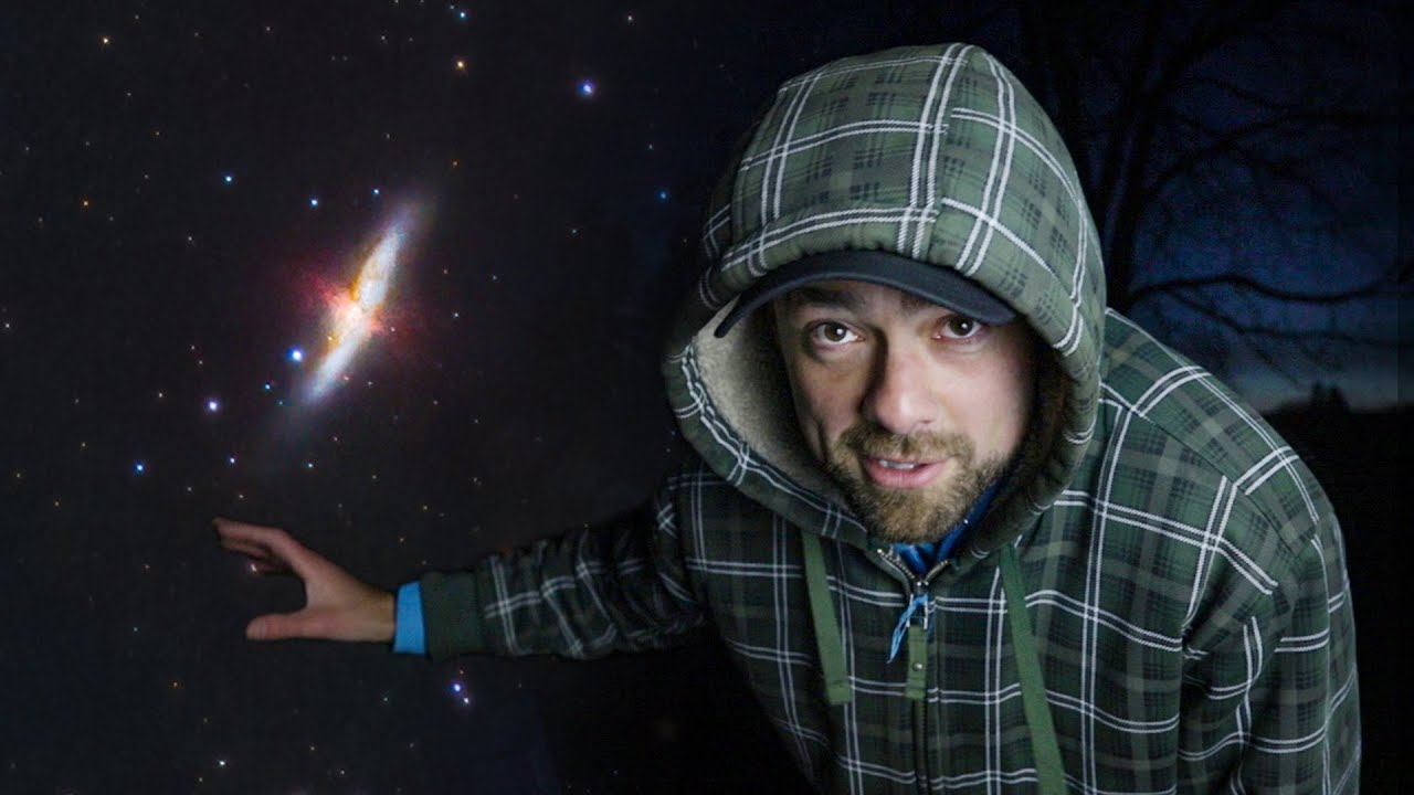 Taking a Picture of the M82 GALAXY