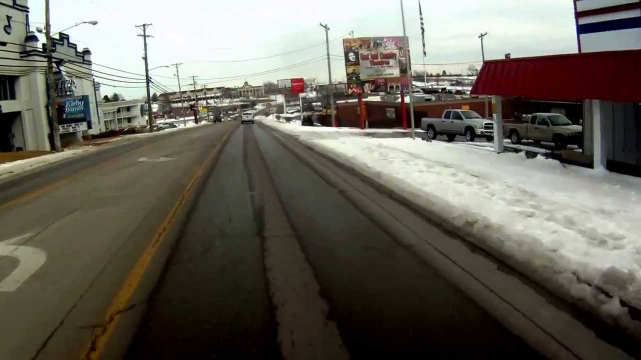 Winter Motorcycle Ride Around Branson Missouri