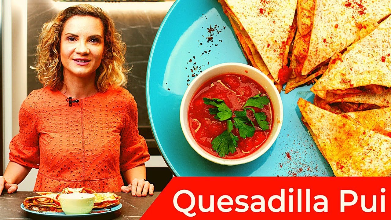 Quesadilla Sanatoasa cu Pui Pentru Copii