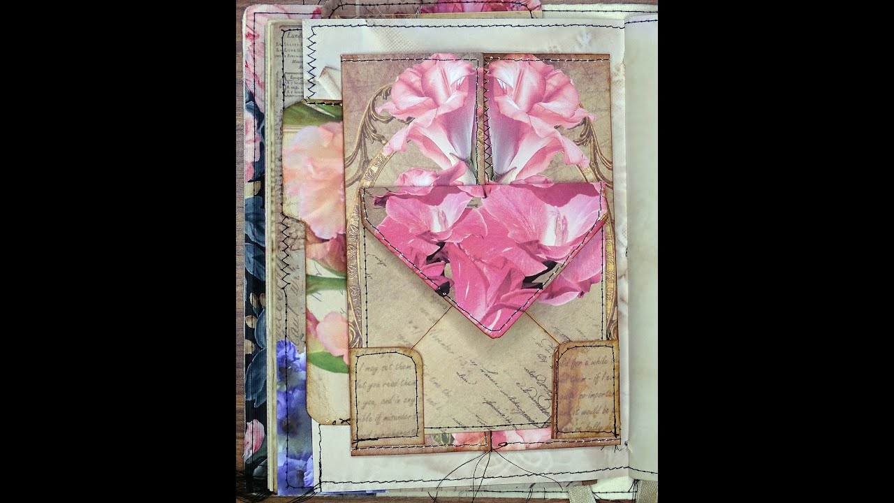 Gladioli Journal Part 3 #jjiioutwithabang #juliespapercraft #junkjournaling