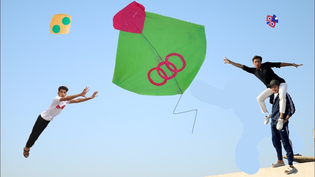 Umer Vs Nasir 2 Kite Flying Challenge Vs 12 Rabi ul awal