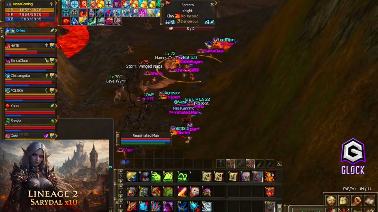 Agite Hot / Rb Naga Lineage 2 Sarydalx10#lineage2interlude #gaming #l2community #lineage #lineage2