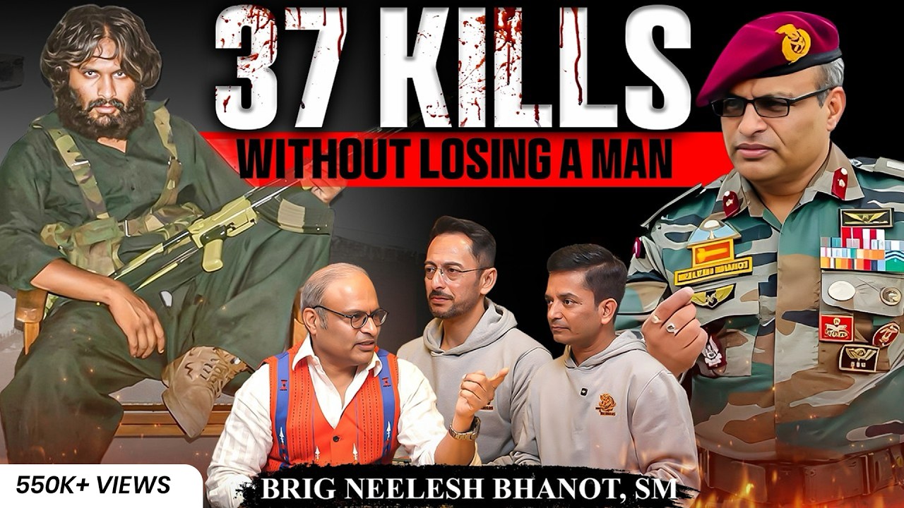 21 Para (SF) Secret Operations | Kashmir Ops, Kargil War & Covert Missions | Brig Neelesh Bhanot, SM