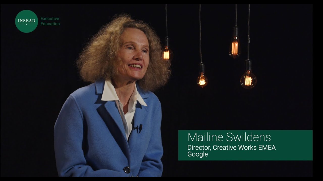 INSEAD Custom Programmes client testimonial: Mailine Swildens from Google EMEA