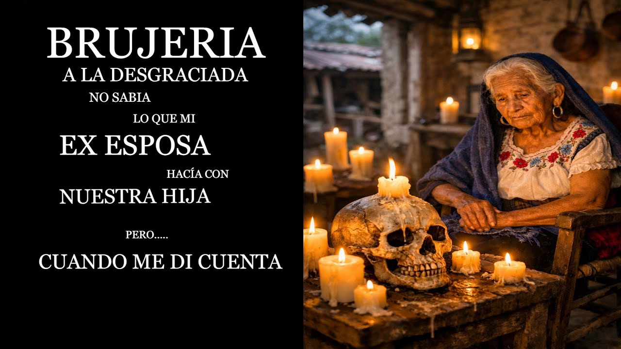 Brujeria a la desgraciada No sabía ló que mi exesposa así con nuestra hija pero cuando me di  CUENTA