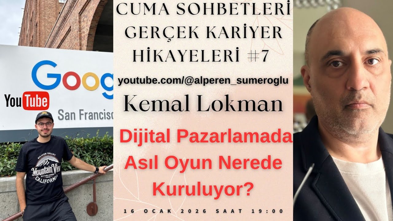 Cuma Sohbetleri | Gerçek Kariyer Hikayeleri #7 – Dijital Pazarlamada Asıl Oyun Nerede Kuruluyor?